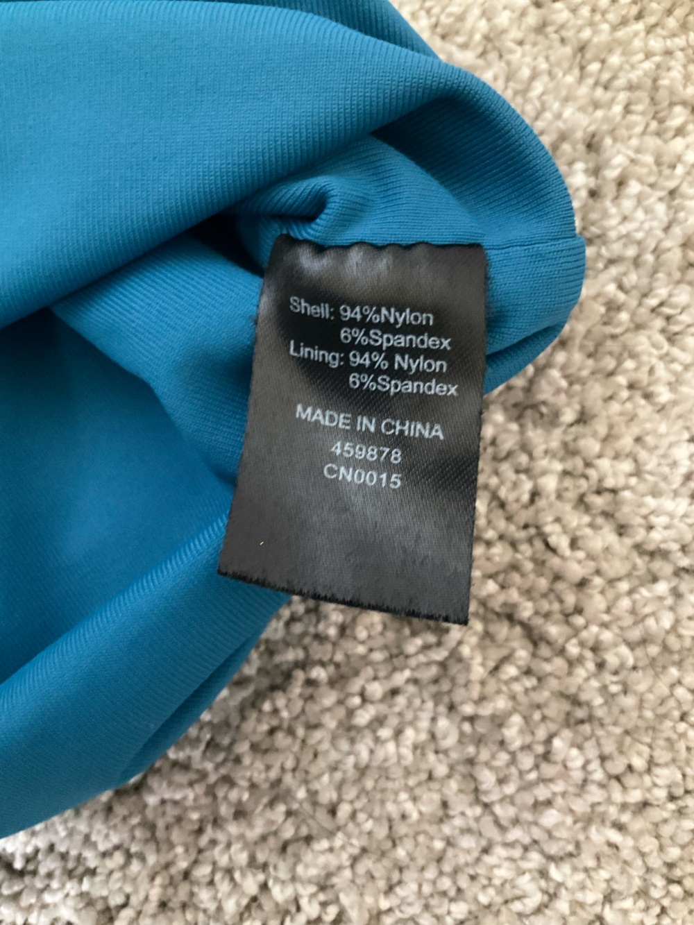 House of Harlow 1960 Blue Cropped Stretch Tee Short Sleeve Size S - Picture 5 of 5